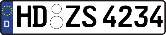 HD-ZS4234