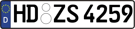 HD-ZS4259