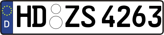 HD-ZS4263