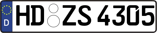 HD-ZS4305