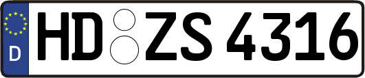 HD-ZS4316