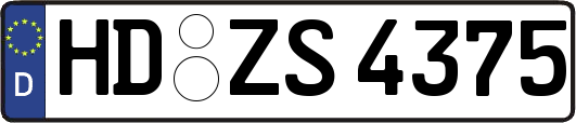 HD-ZS4375