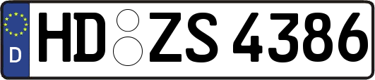 HD-ZS4386