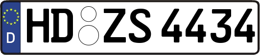 HD-ZS4434