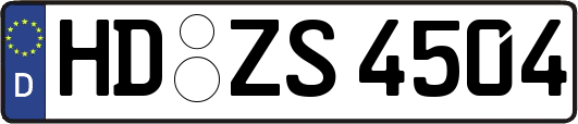 HD-ZS4504