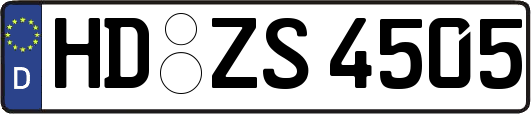 HD-ZS4505