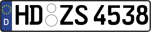 HD-ZS4538