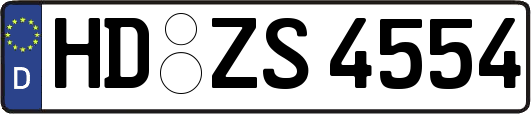 HD-ZS4554