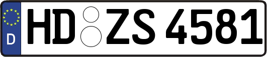 HD-ZS4581