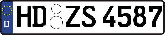HD-ZS4587