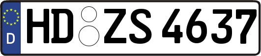 HD-ZS4637