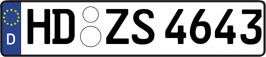 HD-ZS4643