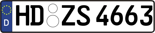 HD-ZS4663