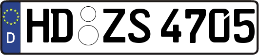 HD-ZS4705