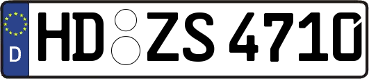 HD-ZS4710