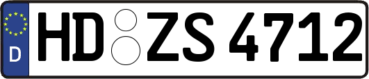 HD-ZS4712