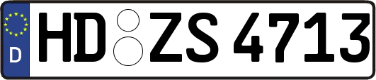 HD-ZS4713