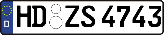HD-ZS4743
