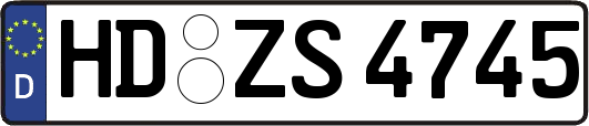 HD-ZS4745