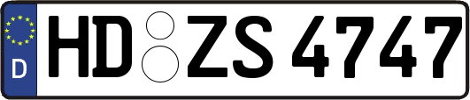 HD-ZS4747