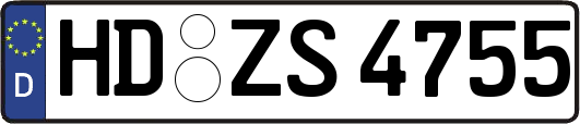 HD-ZS4755