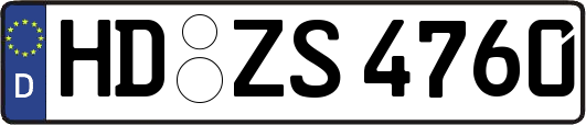 HD-ZS4760