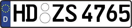 HD-ZS4765