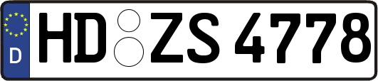 HD-ZS4778