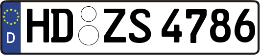 HD-ZS4786