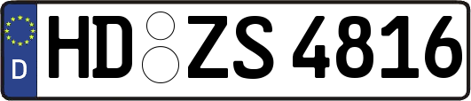 HD-ZS4816