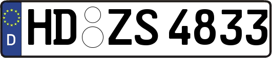 HD-ZS4833