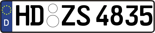 HD-ZS4835
