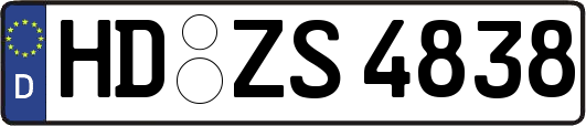 HD-ZS4838