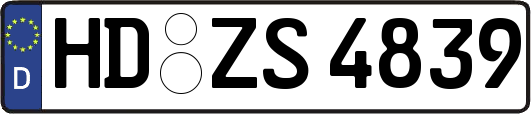 HD-ZS4839