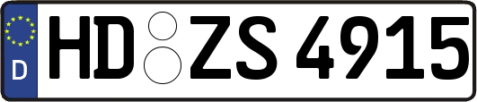 HD-ZS4915