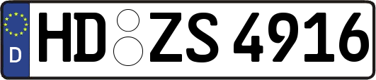 HD-ZS4916