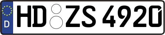 HD-ZS4920
