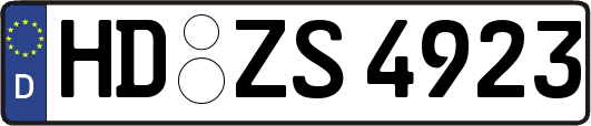 HD-ZS4923