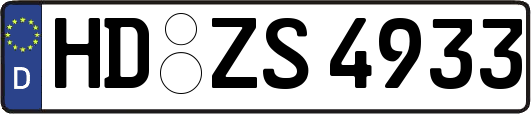 HD-ZS4933
