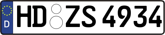 HD-ZS4934