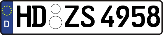 HD-ZS4958