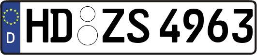 HD-ZS4963