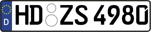 HD-ZS4980