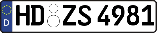 HD-ZS4981