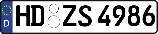 HD-ZS4986