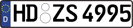 HD-ZS4995