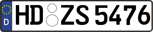 HD-ZS5476
