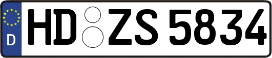 HD-ZS5834