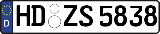 HD-ZS5838