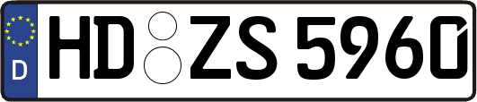 HD-ZS5960